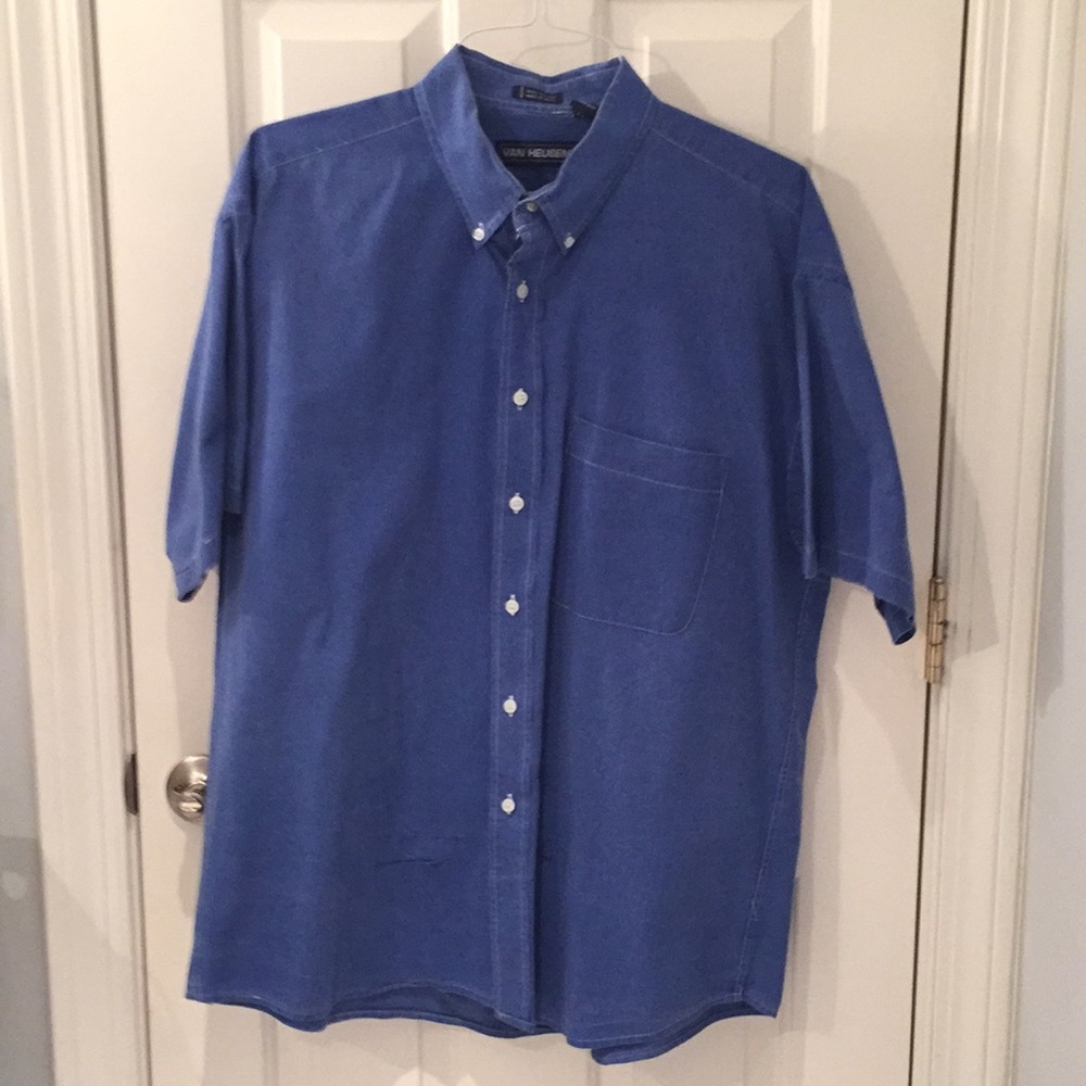 Blue Van Heusen Button Down